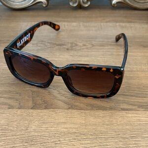 PLAYBOY Brown Tortoiseshell Sunglasses
